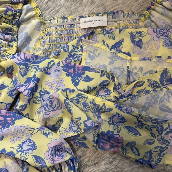 Angela floral wrap tied top - Picture 3 of 4